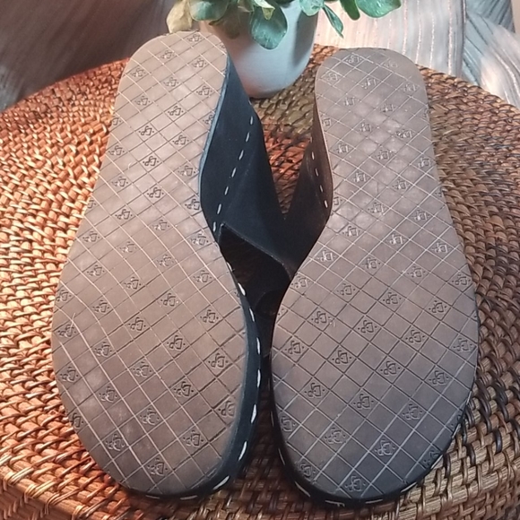 Womens thong wedges - Picture 4 of 6